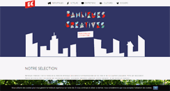 Desktop Screenshot of banlieues-creatives.org